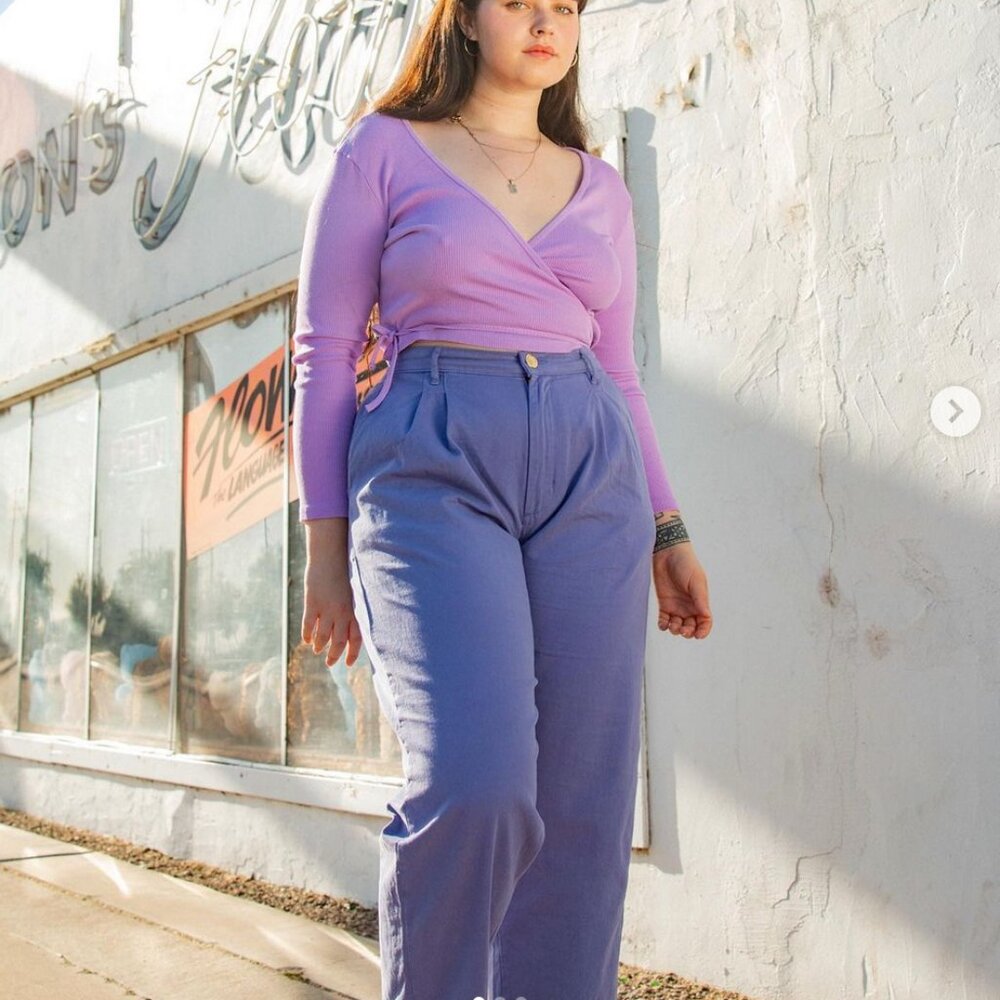 Big Bud Press Trousers in Faded Grape - XS